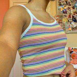 AMERICAN EAGLE striped tank top!